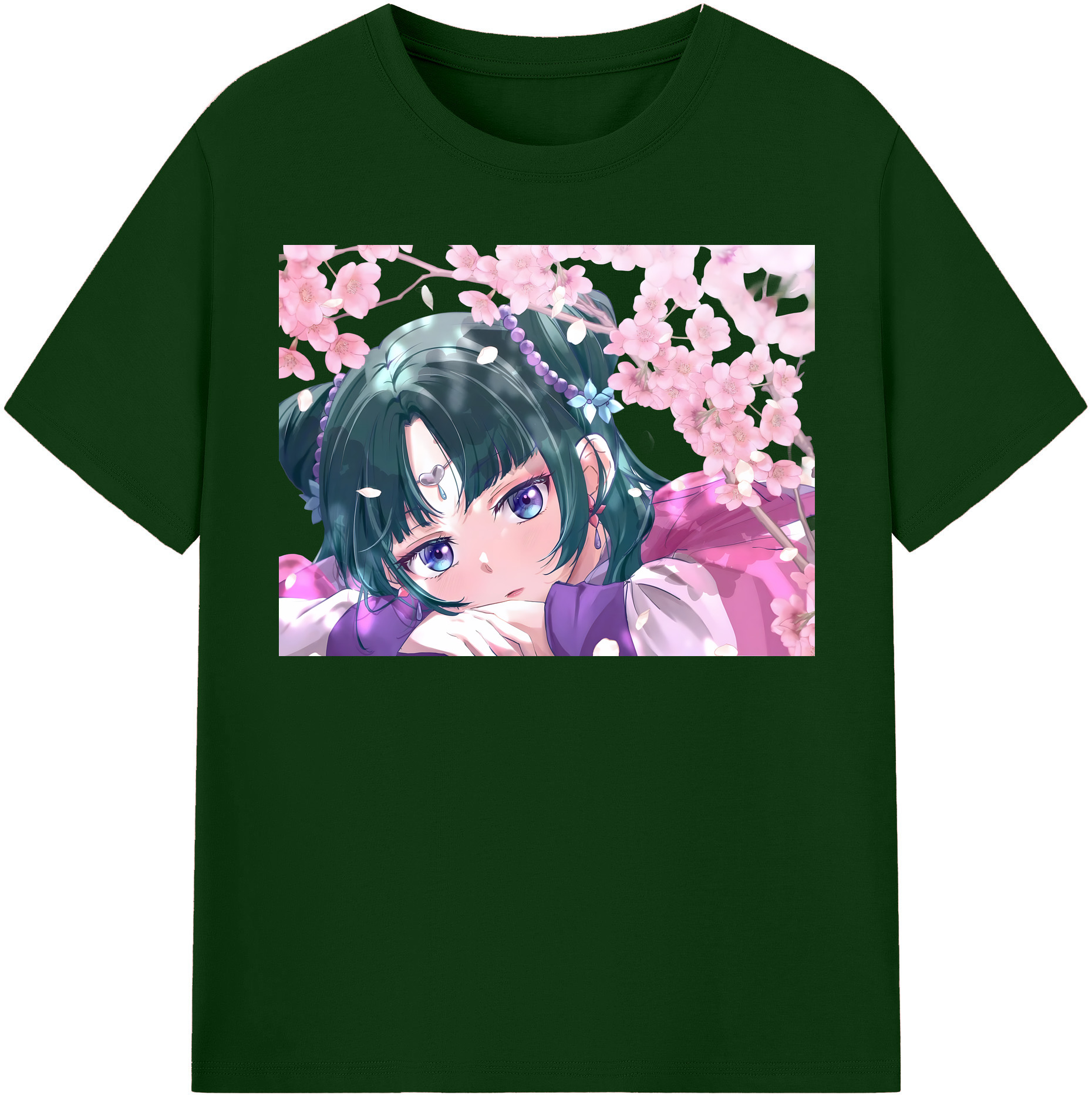 （画像用） 薬屋のひとりごと The Apothecary Diaries 綿100％半袖Tシャツ（フロントプリント）